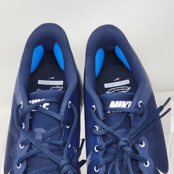 Nike Alpha Huarache Elite 3 Low Baseball Cleats Blue CK0746-401 Men'Sz Multi New - Picture 8 of 10